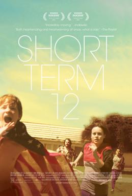 Short Term 12, Movie Poster, Beach, Teenagers, Running, American Flag